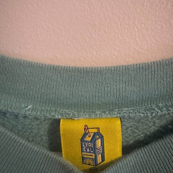 Lyical Lemonade - Mint Green Patch Crewneck - Picture 3 of 3